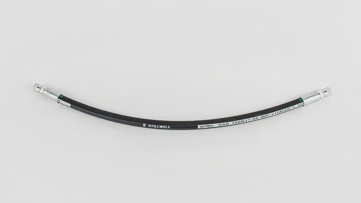 NeXflex Hydraulic Hose Assembly, 3/8" SAE 100R17, #6 Female JIC Swivel Both Ends